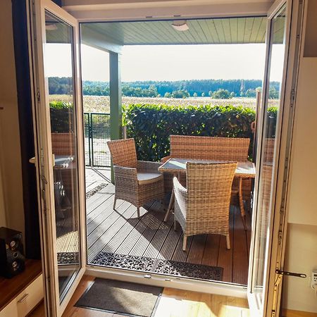 Kleines Ferienhaus Am Feldrand Malchow  Luaran gambar