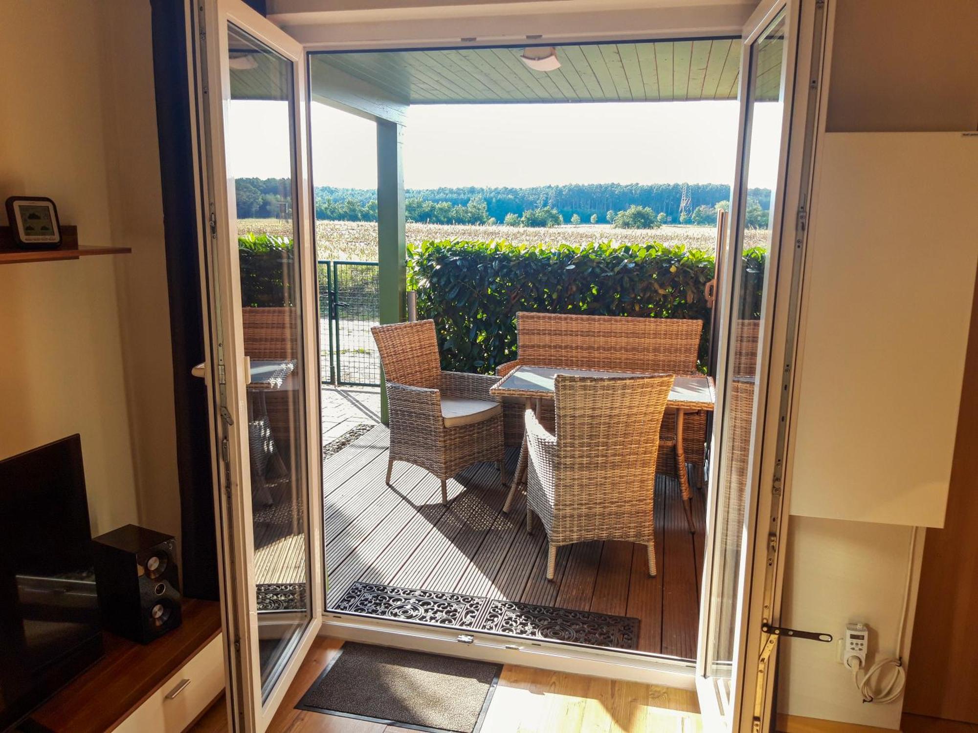 Kleines Ferienhaus Am Feldrand Malchow  Luaran gambar